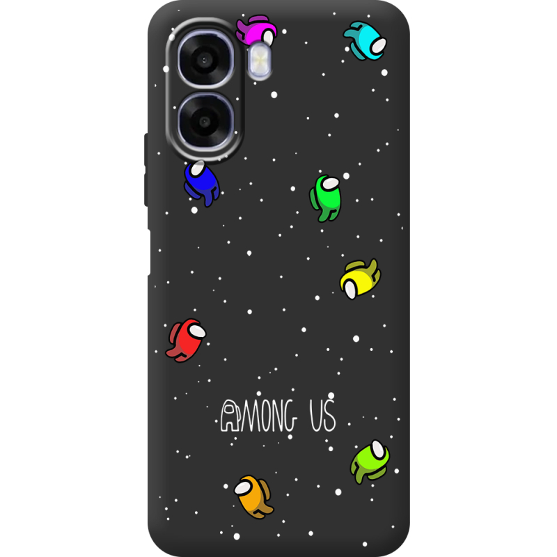 Чорний чохол BoxFace OPPO A6x Among Us Invisible