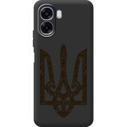 Чорний чохол BoxFace OPPO A6x Ukrainian Trident