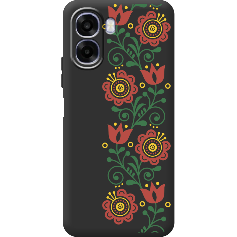 Чорний чохол BoxFace OPPO A6x Ethno