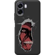 Чорний чохол BoxFace OPPO A6x Нападение на Титана