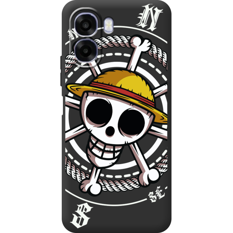 Чорний чохол BoxFace OPPO A6x One Piece Компас