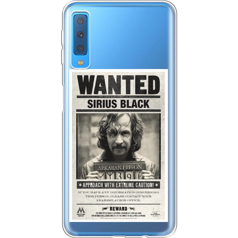 Прозрачный чехол Uprint Samsung A750 Galaxy A7 2018 Sirius Black