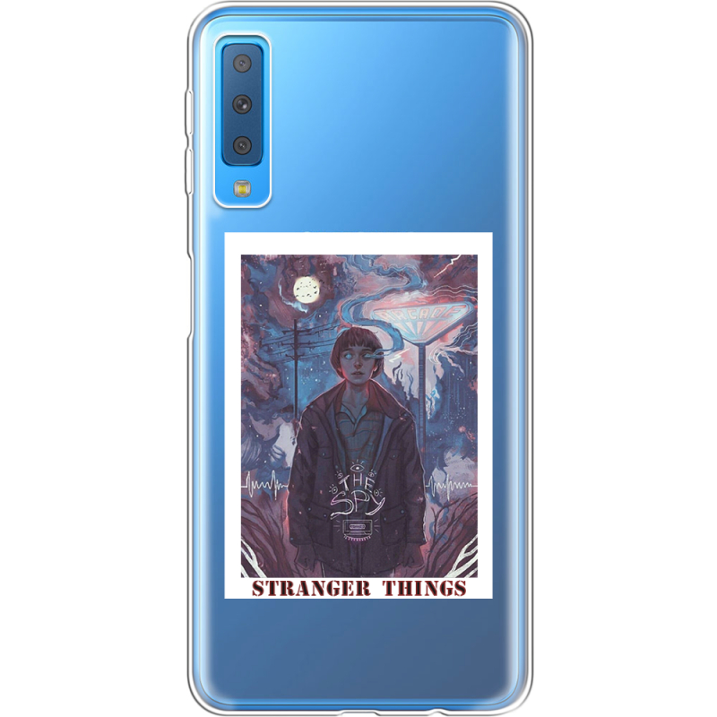 Прозрачный чехол Uprint Samsung A750 Galaxy A7 2018 Stranger Things