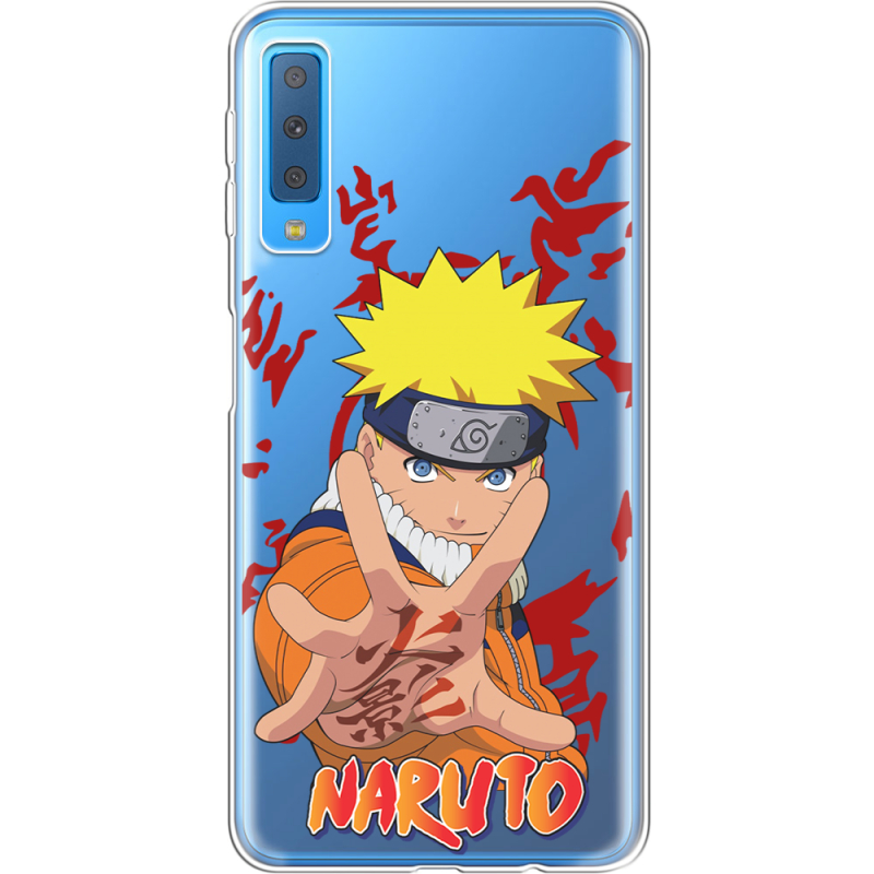 Прозрачный чехол Uprint Samsung A750 Galaxy A7 2018 Naruto