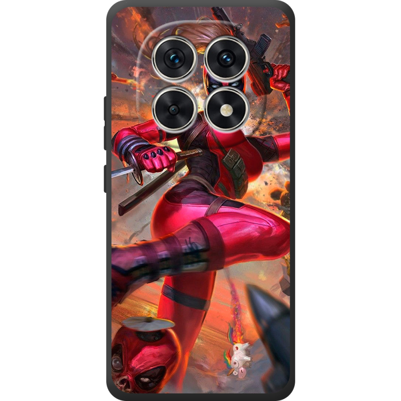 Чохол BoxFace Xiaomi Redmi Note 15 4G Woman Deadpool