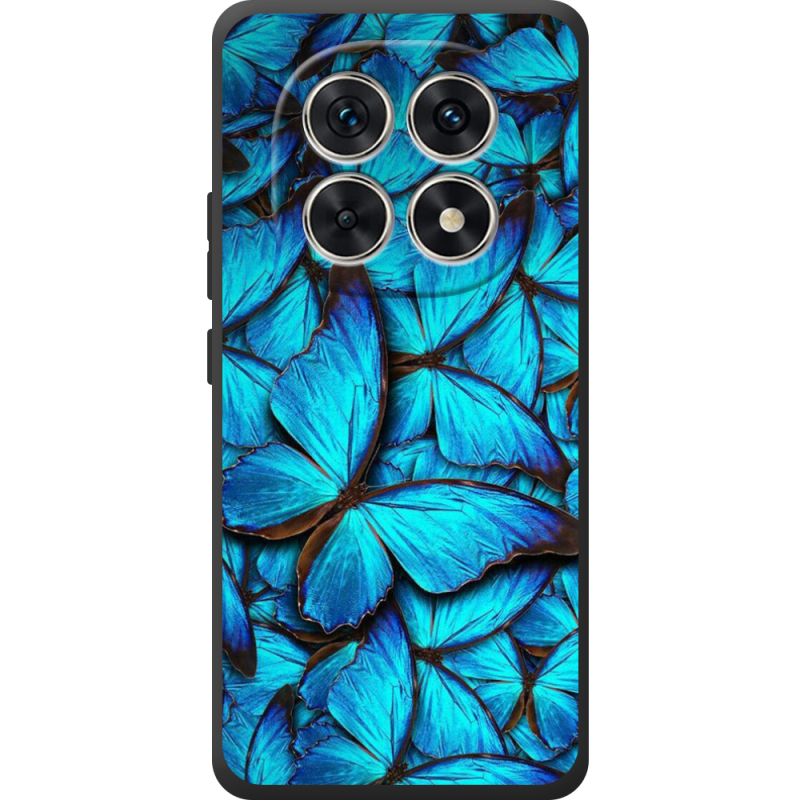 Чохол BoxFace Xiaomi Redmi Note 15 4G лазурные бабочки