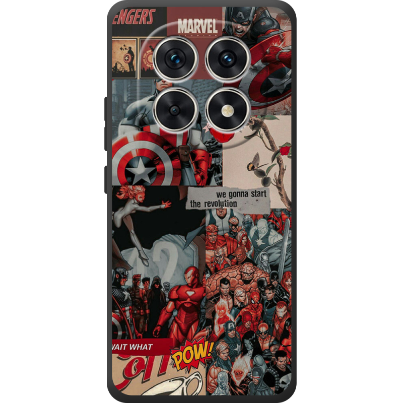 Чохол BoxFace Xiaomi Redmi Note 15 4G Marvel Avengers