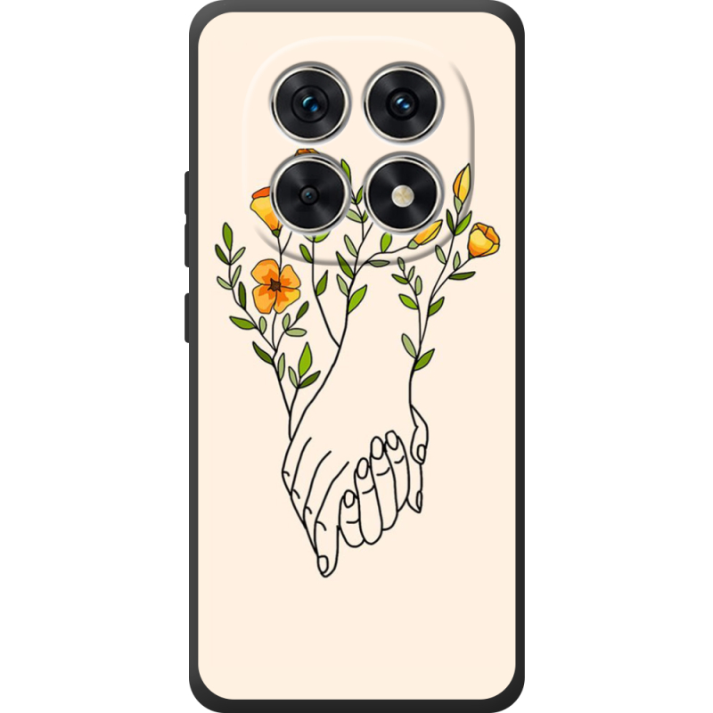 Чохол BoxFace Xiaomi Redmi Note 15 4G Flower Hands