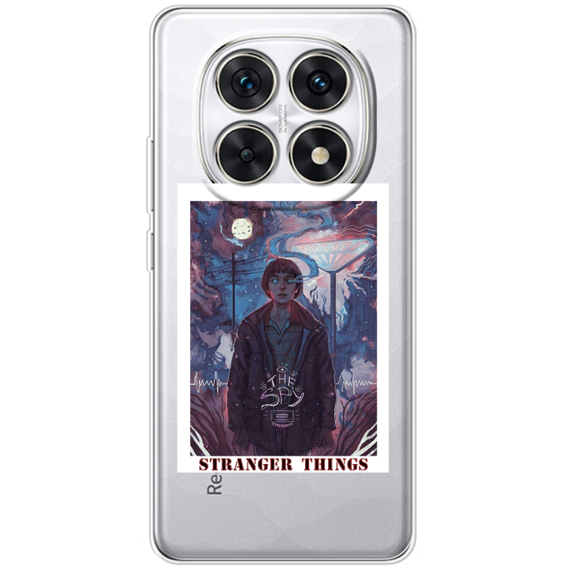 Прозорий чохол BoxFace Xiaomi Redmi Note 15 4G Stranger Things