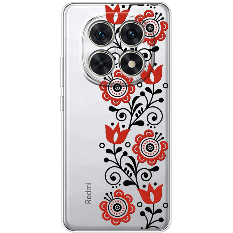 Прозорий чохол BoxFace Xiaomi Redmi Note 15 4G Ethno Ornament