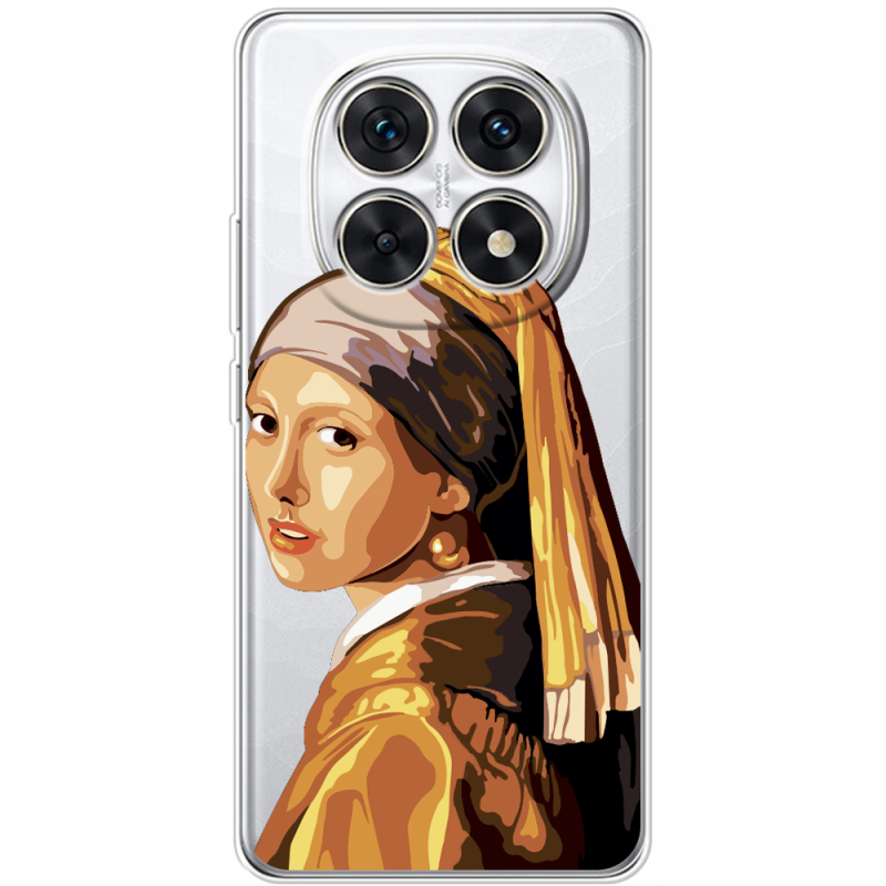 Прозорий чохол BoxFace Xiaomi Redmi Note 15 4G Девушка с жемчужной серёжкой