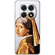 Прозорий чохол BoxFace Xiaomi Redmi Note 15 4G Девушка с жемчужной серёжкой