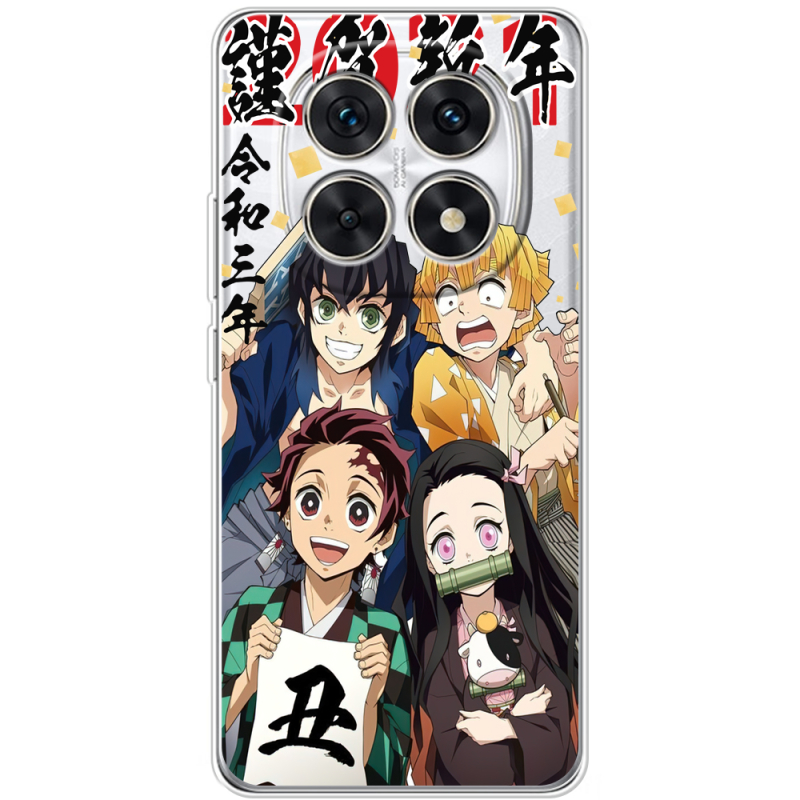 Прозорий чохол BoxFace Xiaomi Redmi Note 15 4G Незуко та друзі