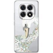 Прозорий чохол BoxFace Xiaomi Redmi Note 15 4G Swan