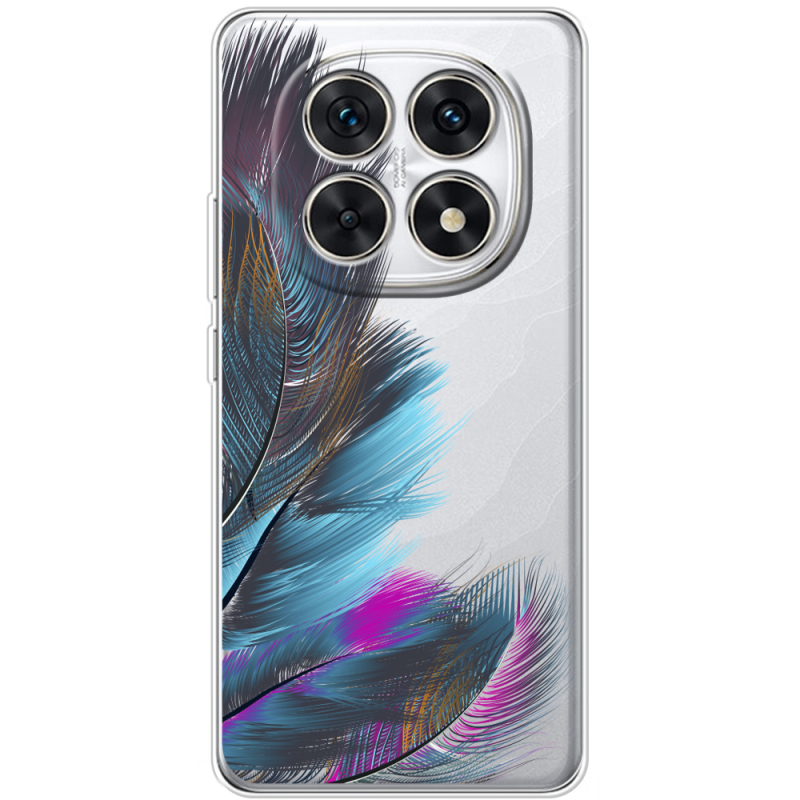 Прозорий чохол BoxFace Xiaomi Redmi Note 15 4G Feathers