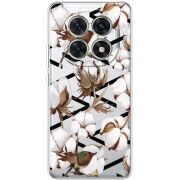 Прозорий чохол BoxFace Xiaomi Redmi Note 15 4G Cotton flowers