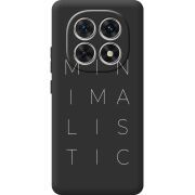 Чорний чохол BoxFace Xiaomi Redmi Note 15 4G Minimalistic