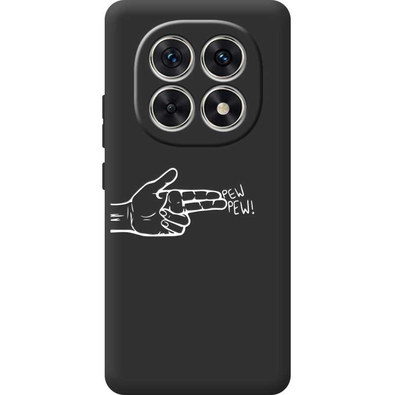 Чорний чохол BoxFace Xiaomi Redmi Note 15 4G Pew Pew