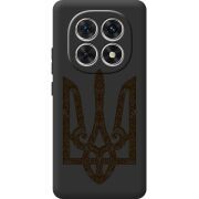 Чорний чохол BoxFace Xiaomi Redmi Note 15 4G Ukrainian Trident