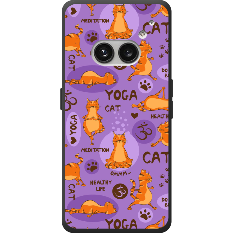 Чехол BoxFace Nothing Phone (2a) Plus Yoga Cat