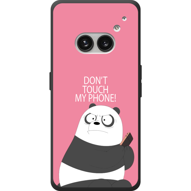 Чехол BoxFace Nothing Phone (2a) Plus Dont Touch My Phone Panda