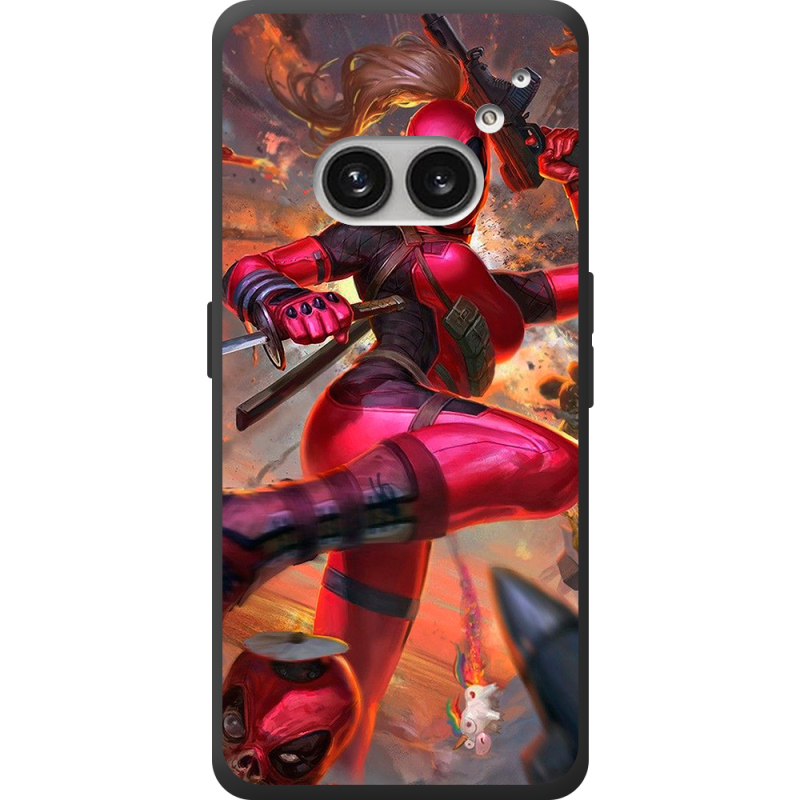 Чехол BoxFace Nothing Phone (2a) Plus Woman Deadpool