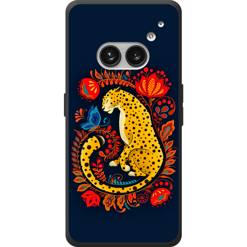 Чехол BoxFace Nothing Phone (2a) Plus Petrykivka Leopard
