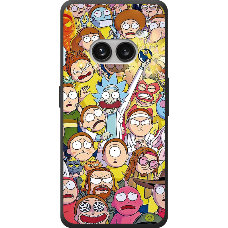 Чехол BoxFace Nothing Phone (2a) Plus Rick and Morty