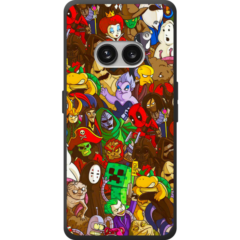 Чехол BoxFace Nothing Phone (2a) Plus Злодеи