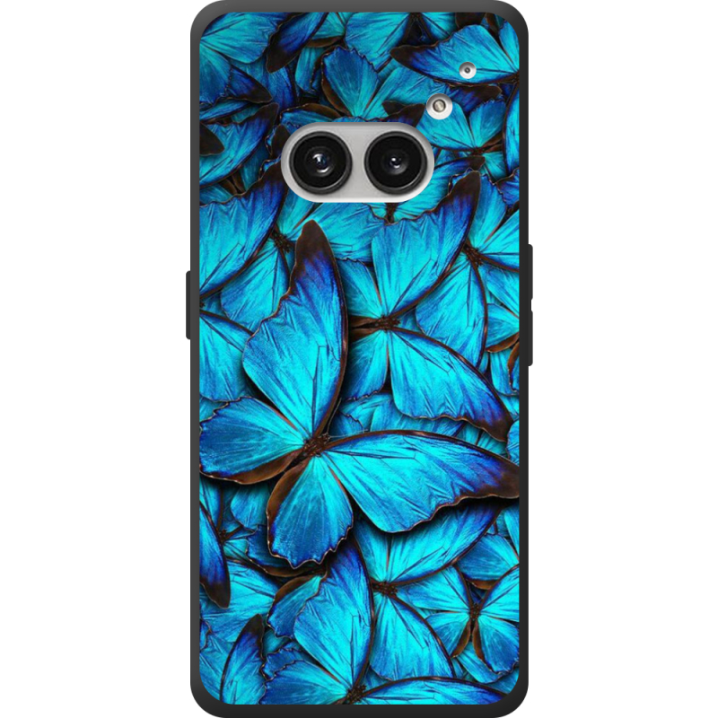 Чехол BoxFace Nothing Phone (2a) Plus лазурные бабочки