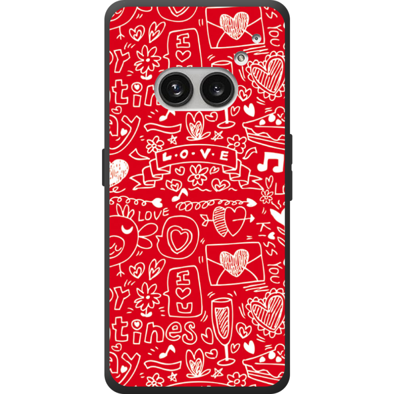 Чехол BoxFace Nothing Phone (2a) Plus Happy Valentines