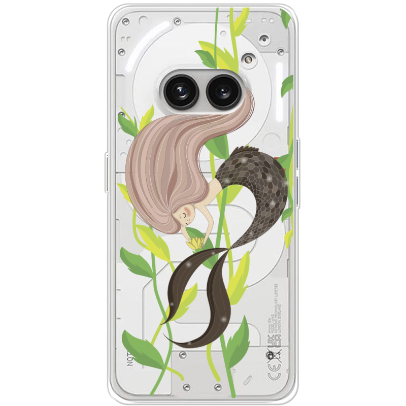Прозрачный чехол BoxFace Nothing Phone (2a) Plus Cute Mermaid