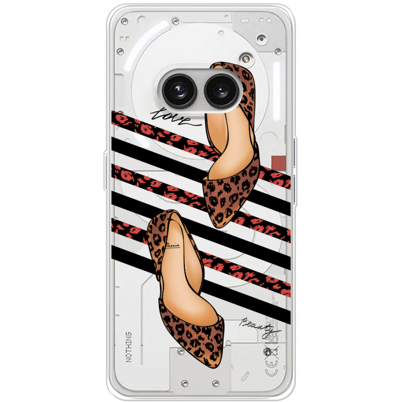 Прозрачный чехол BoxFace Nothing Phone (2a) Plus Love Beauty