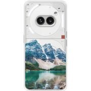 Прозрачный чехол BoxFace Nothing Phone (2a) Plus Blue Mountain