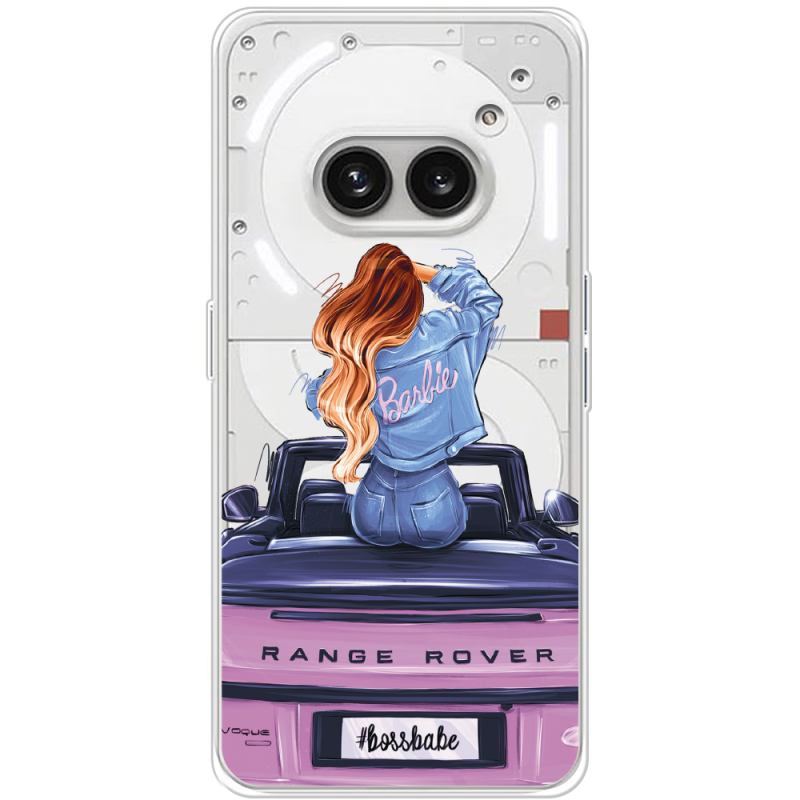 Прозрачный чехол BoxFace Nothing Phone (2a) Plus Boss Babe