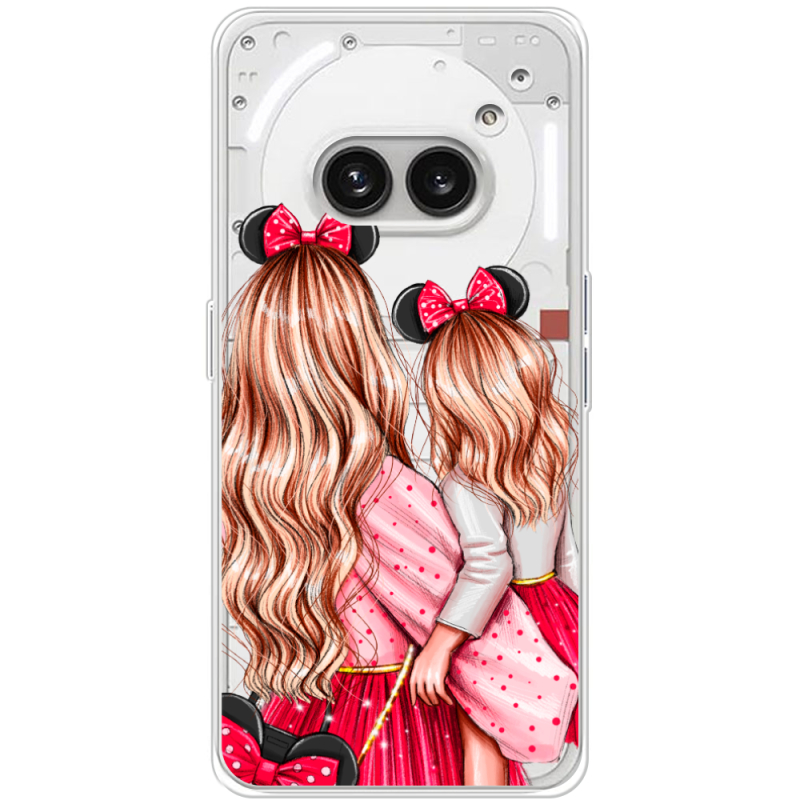 Прозрачный чехол BoxFace Nothing Phone (2a) Plus Mouse Girls