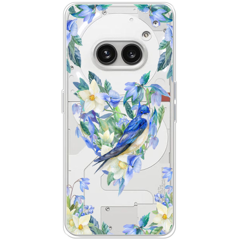 Прозрачный чехол BoxFace Nothing Phone (2a) Plus Spring Bird