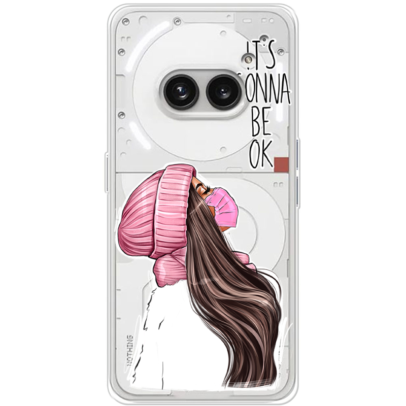 Прозрачный чехол BoxFace Nothing Phone (2a) Plus It's Gonna Be OK