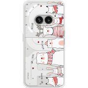 Прозрачный чехол BoxFace Nothing Phone (2a) Plus The Friendly Beasts