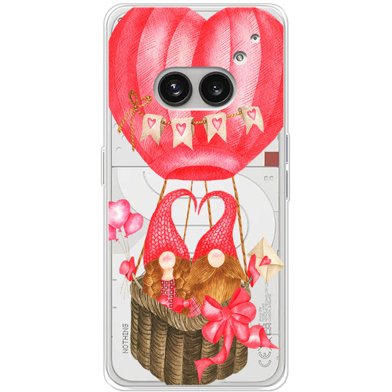 Прозрачный чехол BoxFace Nothing Phone (2a) Plus Valentine Dwarfs