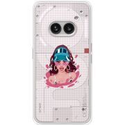 Прозрачный чехол BoxFace Nothing Phone (2a) Plus Selena Gomez