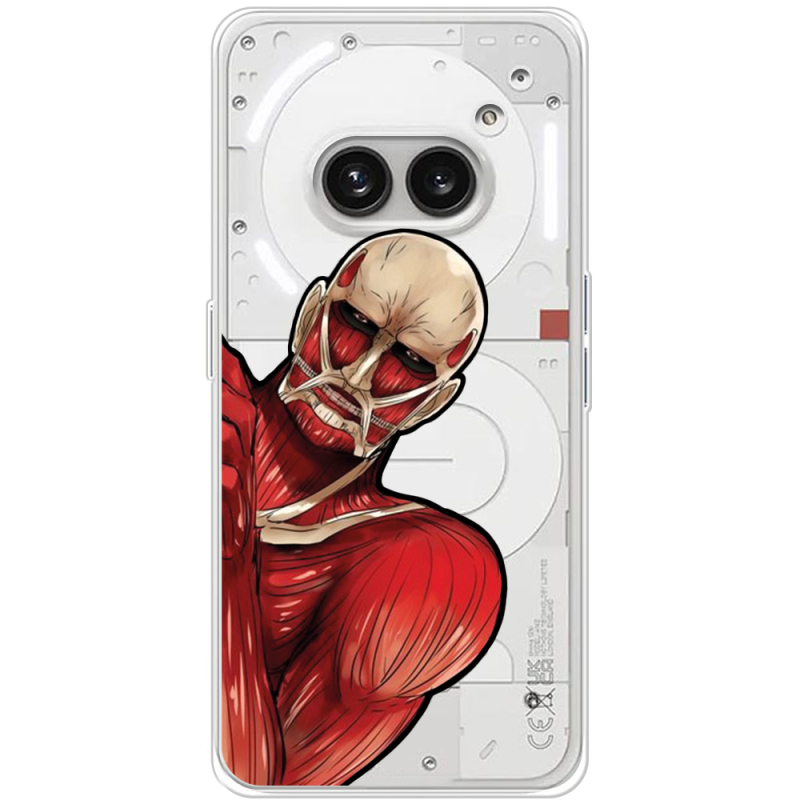 Прозрачный чехол BoxFace Nothing Phone (2a) Plus Титан