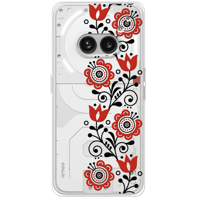 Прозрачный чехол BoxFace Nothing Phone (2a) Plus Ethno Ornament