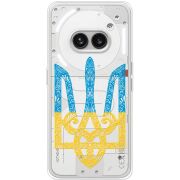 Прозрачный чехол BoxFace Nothing Phone (2a) Plus Gold Trident