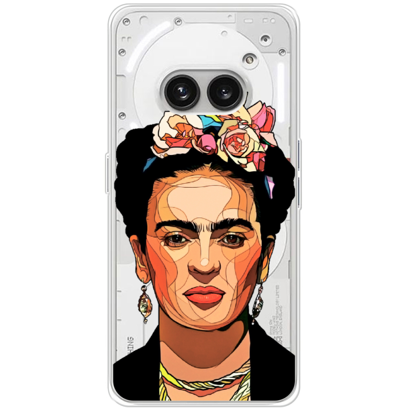 Прозрачный чехол BoxFace Nothing Phone (2a) Plus Фрида Кало