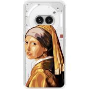 Прозрачный чехол BoxFace Nothing Phone (2a) Plus Девушка с жемчужной серёжкой