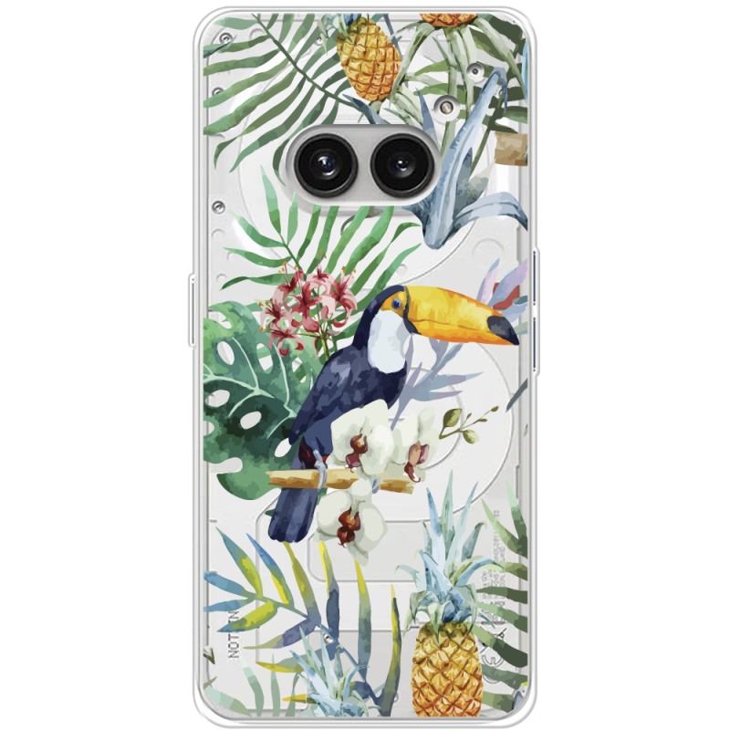 Прозрачный чехол BoxFace Nothing Phone (2a) Plus Tucan