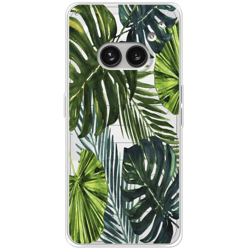 Прозрачный чехол BoxFace Nothing Phone (2a) Plus Palm Tree