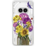 Прозрачный чехол BoxFace Nothing Phone (2a) Plus My Bouquet