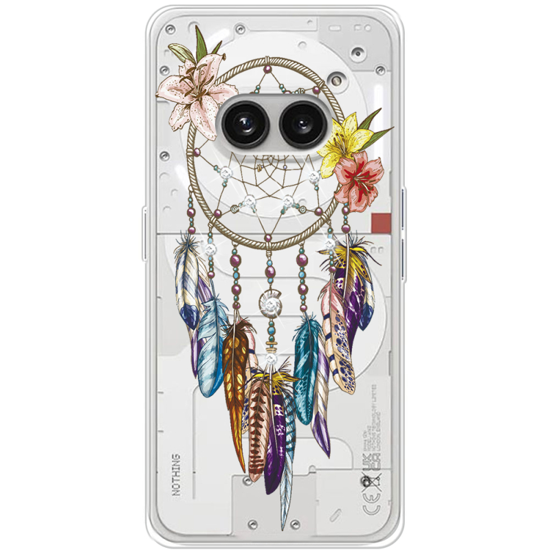 Чехол со стразами Nothing Phone (2a) Plus Dreamcatcher